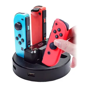 Charging Station for Switch Joycon 2 USB Port Indicator Light for Switch Charger 
Charging Station for Switch Joycon 2 USB Port Indicator Light for Switch Charger
