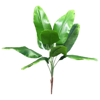 Artificial Plants Tropical Leaves Banana Tree Faux Palm Leaf Of Plant Fake Leaves Indoor Outside Garden Wedding Decor
Artificial Plants Tropical Leaves Banana Tree Faux Palm Leaf Of Plant Fake Leaves Indoor Outside Garden Wedding Decor