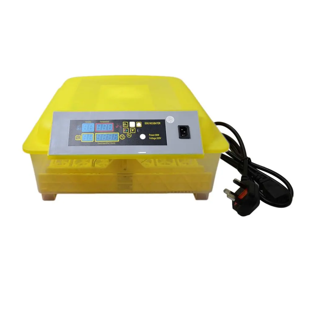 48 Hole Automatic Egg Turning Incubator Digital Incubator Temperature Control for Chicken Poultry Hatcher Ducks Goose Birds
48 Hole Automatic Egg Turning Incubator Digital Incubator Temperature Control for Chicken Poultry Hatcher Ducks Goose Birds