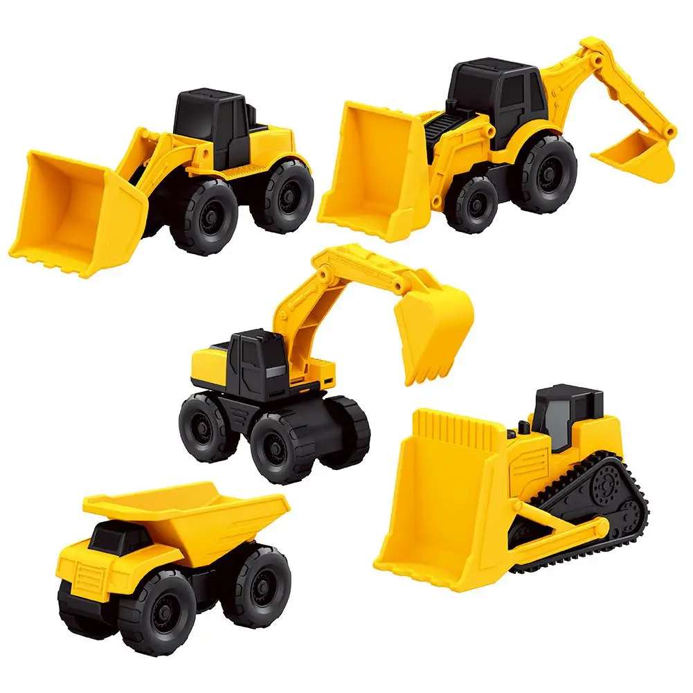 5PCS/Set Mini Simulation Small Caterpillar Engineering Vehicle Toy Set Dump Truck Wheel Loader Backhoe Free-Wheeling Vehicles
5PCS/Set Mini Simulation Small Caterpillar Engineering Vehicle Toy Set Dump Truck Wheel Loader Backhoe Free-Wheeling Vehicles