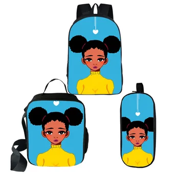 School Bags for Girls 2019 Cartoon African Black Girls Schoolbag Mochila Infantil Sac Children School Backpacks 
School Bags for Girls 2019 Cartoon African Black Girls Schoolbag Mochila Infantil Sac Children School Backpacks