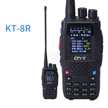 QYT KT-8R Walkie Talkie Four Band Handset Four Guard Color Screen Handset High Power Handset UV radios Ham CB Two Way Radio
QYT KT-8R Walkie Talkie Four Band Handset Four Guard Color Screen Handset High Power Handset UV radios Ham CB Two Way Radio