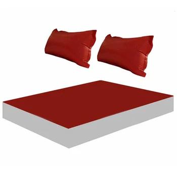3 Pcs Red Hypoallergenic Mattress PVC Waterproof Sheet Bedding Pillowcases Washable Sheet Set For Bed 1.3-2.1m Inflatable Pillow
3 Pcs Red Hypoallergenic Mattress PVC Waterproof Sheet Bedding Pillowcases Washable Sheet Set For Bed 1.3-2.1m Inflatable Pillow