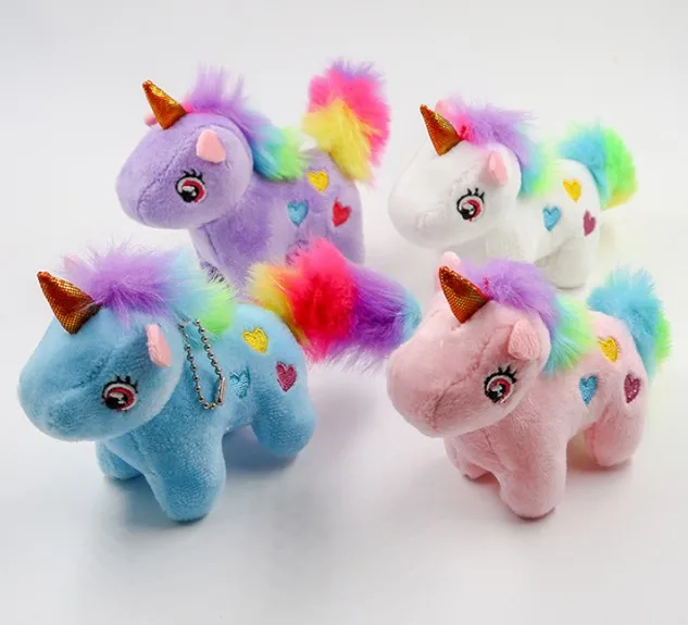 Paula cute unicorn plush pendant keychain multicolor embroidered heart pony pendant plush doll
Paula cute unicorn plush pendant keychain multicolor embroidered heart pony pendant plush doll