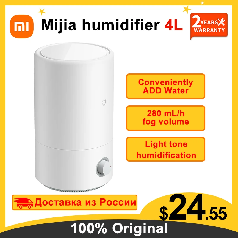 2021 New Original XIAOMI MIJIA Humidifier 4L Mist Maker broadcast Aromatherapy essential oil diffuser scent Home air humidifiers |