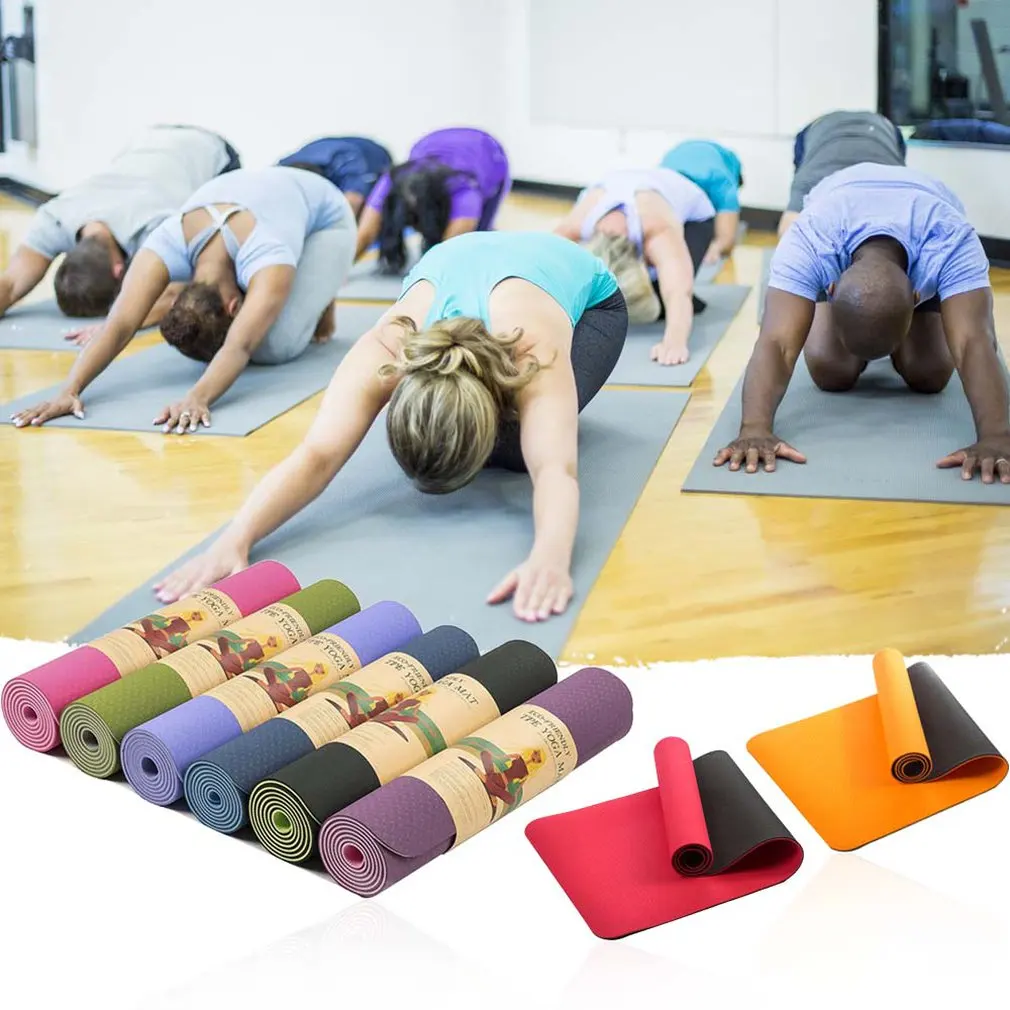 Dual Color Thick Yoga Mat Print Rolling Good Tenacity Gymnastics Non-Slip Mat For Fitness Sports Exercise Training
Dual Color Thick Yoga Mat Print Rolling Good Tenacity Gymnastics Non-Slip Mat For Fitness Sports Exercise Training