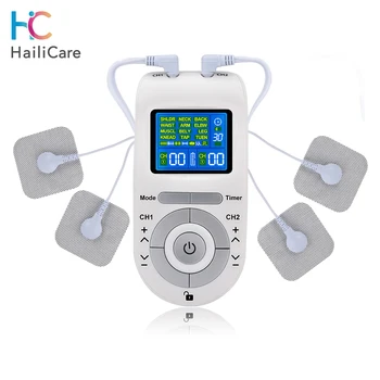 12 Modes Tens Machine Unit with 4 Electrode Pads for Pain Relief Pulse Massage EMS Muscle Stimulation Tens Electroestimulador 
12 Modes Tens Machine Unit with 4 Electrode Pads for Pain Relief Pulse Massage EMS Muscle Stimulation Tens Electroestimulador