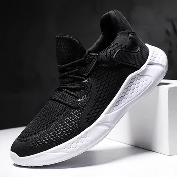 New Brand Men Shoes Summer Fashion Casual Shoes Men Breathable Mesh Sneakers Men Shoes Lightweight Outdoor Waiking Black Shoes 
New Brand Men Shoes Summer Fashion Casual Shoes Men Breathable Mesh Sneakers Men Shoes Lightweight Outdoor Waiking Black Shoes