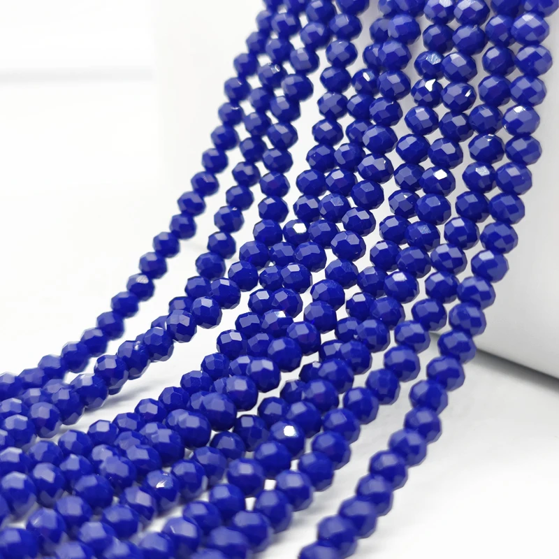 2 3 4 6 8mm Dark Blue Czech Crystal Glass Beads Faceted Round Loose Spacer Beads for Jewelry Making DIY Bracelet Necklace
2 3 4 6 8mm Dark Blue Czech Crystal Glass Beads Faceted Round Loose Spacer Beads for Jewelry Making DIY Bracelet Necklace