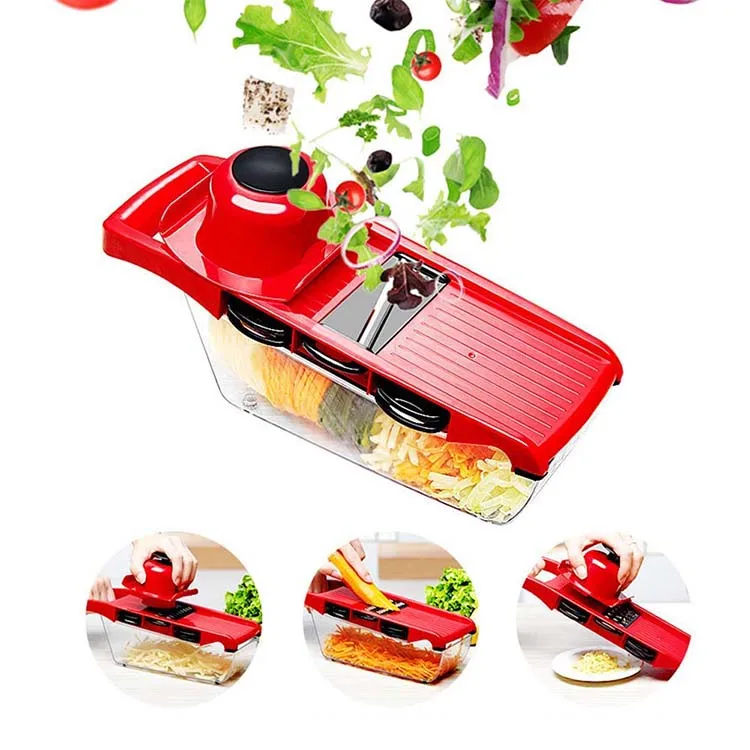 Manual Vegetable Cutter with Steel Blade Mandoline Slicer Potato Peeler Carrot Cheese Grater vegetable slicer Kitchen Tools
Manual Vegetable Cutter with Steel Blade Mandoline Slicer Potato Peeler Carrot Cheese Grater vegetable slicer Kitchen Tools