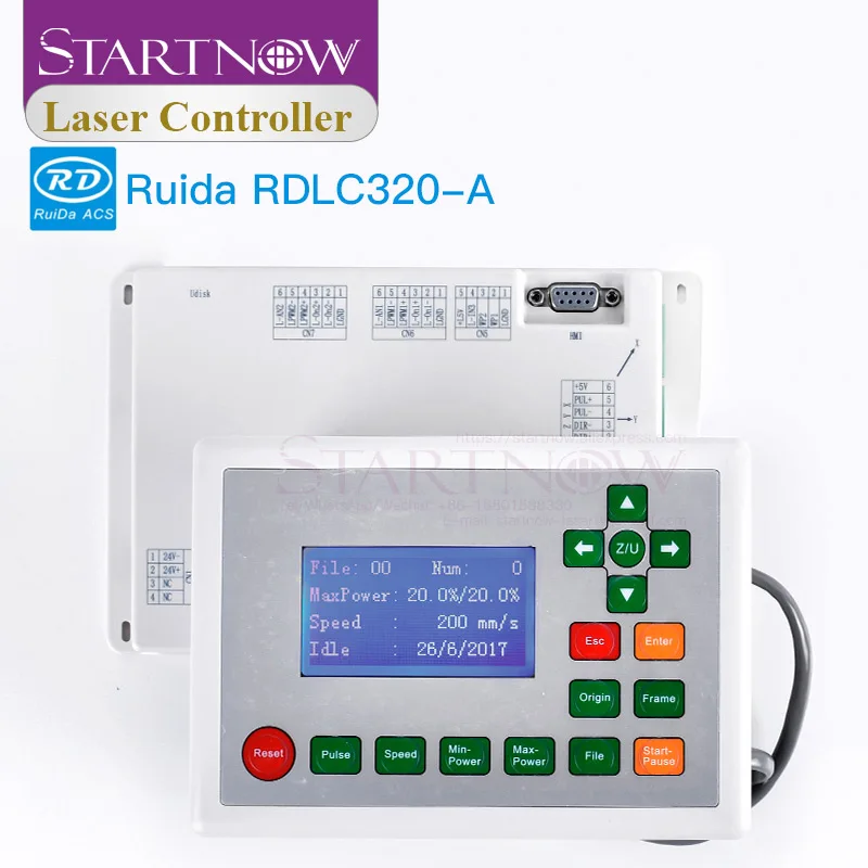 Ruida RDLC320-A Laser Card Controller Motherboard CNC Display System Panel CO2 Laser Control For Cutting Machine board RD320
Ruida RDLC320-A Laser Card Controller Motherboard CNC Display System Panel CO2 Laser Control For Cutting Machine board RD320