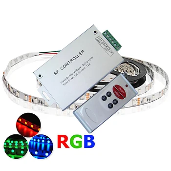 LED Strip Light DC 12V 24V 4A 3CH 12A RF Wireless 6key Aluminum Remote LED RGB Controller
LED Strip Light DC 12V 24V 4A 3CH 12A RF Wireless 6key Aluminum Remote LED RGB Controller