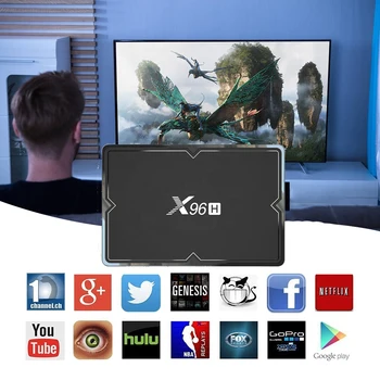 Android 9.0 Smart TV Box X96H Allwinner H603 4GB RAM 64GB ROM 6K HDR 4K Media Player 2.4/5G Dual WiFi BT4.1 Smart Set top Box 
Android 9.0 Smart TV Box X96H Allwinner H603 4GB RAM 64GB ROM 6K HDR 4K Media Player 2.4/5G Dual WiFi BT4.1 Smart Set top Box