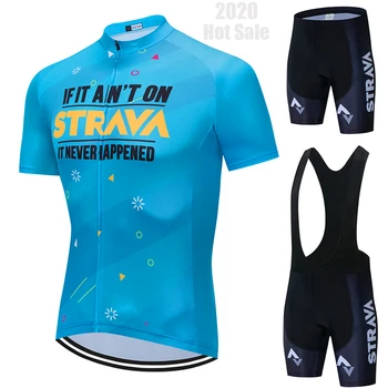 STRAVA 2020 Cycling Jersey Set Summer Mountain Bike Clothing Pro Bicycle Cycling Jersey Sportswear Suit Maillot Ropa Ciclismo
STRAVA 2020 Cycling Jersey Set Summer Mountain Bike Clothing Pro Bicycle Cycling Jersey Sportswear Suit Maillot Ropa Ciclismo