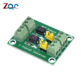 PC817 2 Channel Optocoupler Isolation Board Switch Converter Adapter Module DC 3.6 -30V Driver Photoelectric Isolated Module
PC817 2 Channel Optocoupler Isolation Board Switch Converter Adapter Module DC 3.6 -30V Driver Photoelectric Isolated Module
