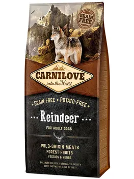 BRIT BRIT CARNILOVE DOG ADULT REINDEER bezzernovoy for adult dogs of all breeds with reindeer meat 
BRIT BRIT CARNILOVE DOG ADULT REINDEER bezzernovoy for adult dogs of all breeds with reindeer meat