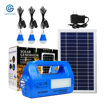 GCSOAR Solar Lighting System Portable Generator Kit with Solar Panel LED Bulb USB output Port Flashlights Emergency Backup Power
GCSOAR Solar Lighting System Portable Generator Kit with Solar Panel LED Bulb USB output Port Flashlights Emergency Backup Power