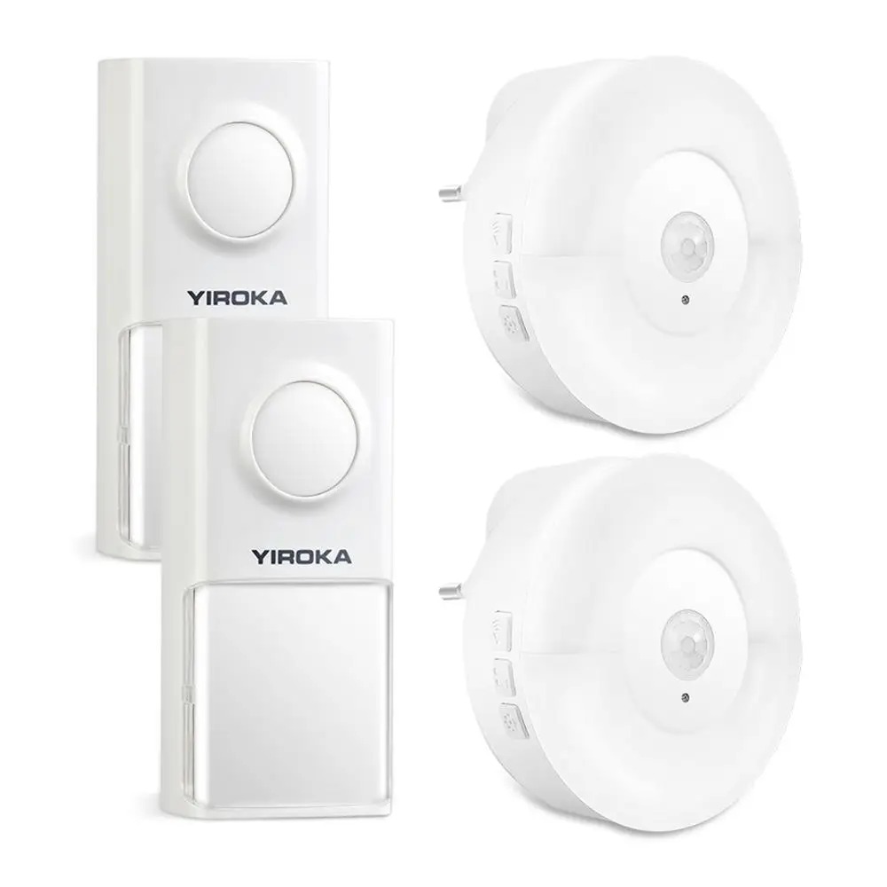 Smart Induction Wireless Doorbell PIR Infrared Sensor Security Night Light Door Bell Waterproof Self-generating, Memory Function
Smart Induction Wireless Doorbell PIR Infrared Sensor Security Night Light Door Bell Waterproof Self-generating, Memory Function
