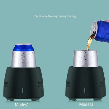 Instant Cooling Cup,Portable Electric Cooler Smart Device Fast-Cooling Mini Mobile Refrigerator Cools for Beverage Wine Beer Col
Instant Cooling Cup,Portable Electric Cooler Smart Device Fast-Cooling Mini Mobile Refrigerator Cools for Beverage Wine Beer Col