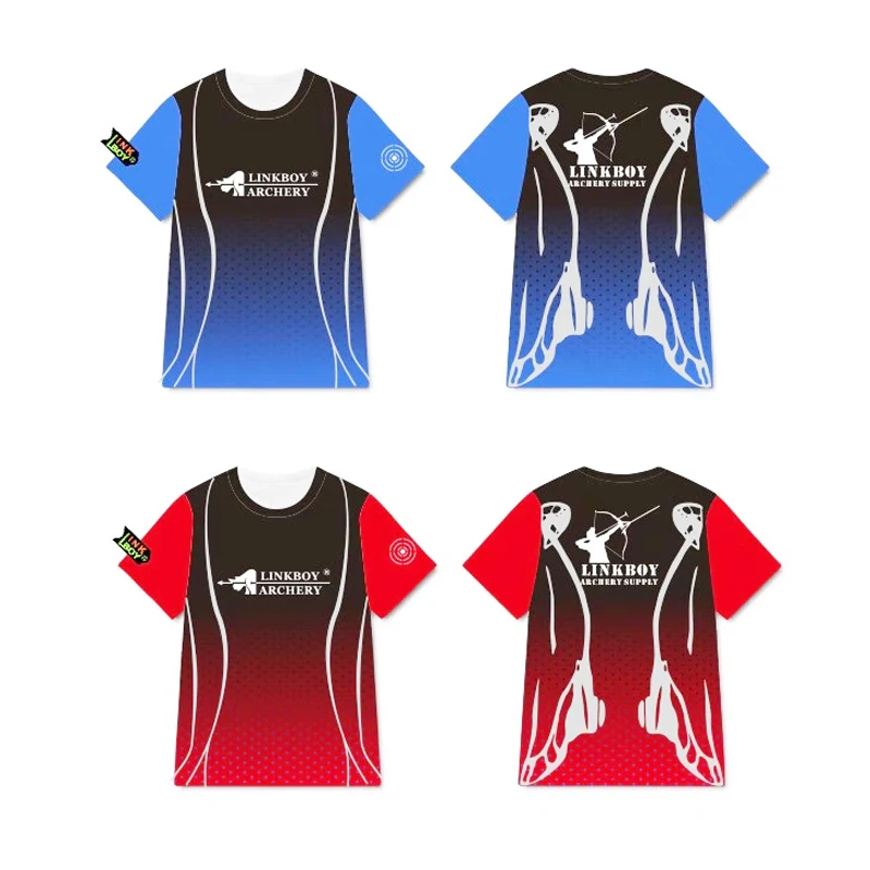 Linkboy Archery Hunting Shooting Blue Red T-shirt 100% Polyester Fiber for Compound Traditiona Bow Hunting Shooting
Linkboy Archery Hunting Shooting Blue Red T-shirt 100% Polyester Fiber for Compound Traditiona Bow Hunting Shooting