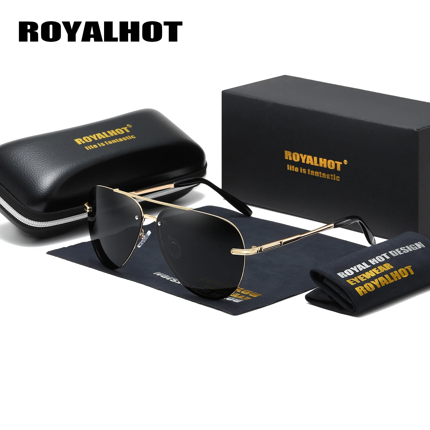 RoyalHot Men Women Polarized Alloy Oval Frame Sunglasses Driving Sun Glasses Shades Oculos masculino Male 900163
RoyalHot Men Women Polarized Alloy Oval Frame Sunglasses Driving Sun Glasses Shades Oculos masculino Male 900163