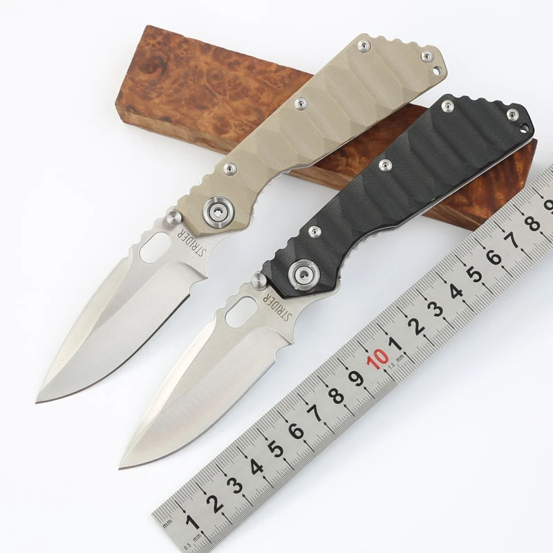 NEW 8cr13mov blade G10+steel handle tactical hunting folding knife outdoor camping survival pocket knives multi diving CNC tools
NEW 8cr13mov blade G10+steel handle tactical hunting folding knife outdoor camping survival pocket knives multi diving CNC tools