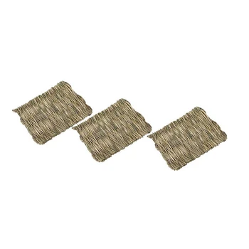 JEYL 3PCS New Rabbit Grass Chew Mat Small Animal Natural Soft Grass Hamster House Guinea Pig Cage Bed House Pad
JEYL 3PCS New Rabbit Grass Chew Mat Small Animal Natural Soft Grass Hamster House Guinea Pig Cage Bed House Pad