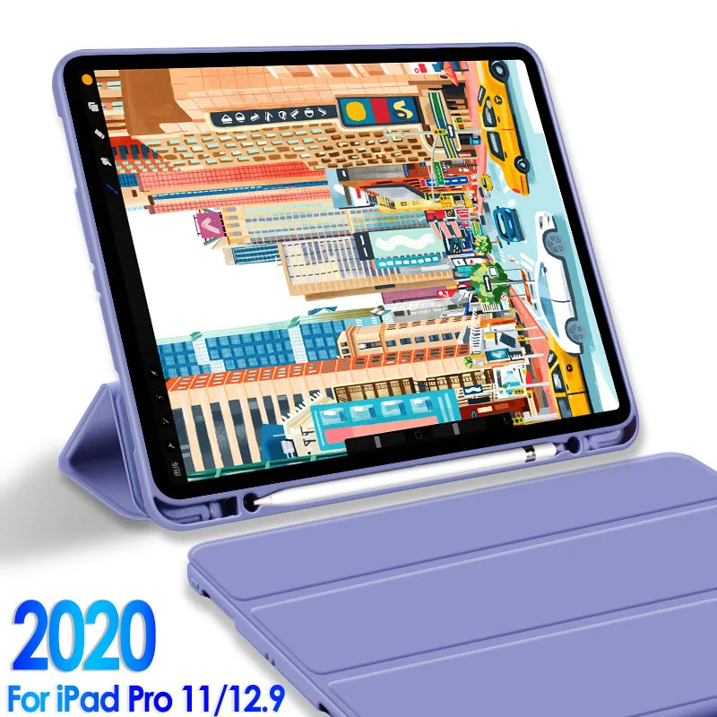 For iPad Pro 11 2nd Generation 2020 Case Multi-Fold PU Leather Smart Cover Case For iPad Pro 12.9 2020 4th Gen Case Funda Capa
For iPad Pro 11 2nd Generation 2020 Case Multi-Fold PU Leather Smart Cover Case For iPad Pro 12.9 2020 4th Gen Case Funda Capa