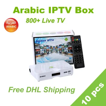10 pcs Arabic IPTV Box free DHL shipping support IPTV Arabic/Swedish/Africa tv box,free for lifetime arabic iptv Smart tv box
10 pcs Arabic IPTV Box free DHL shipping support IPTV Arabic/Swedish/Africa tv box,free for lifetime arabic iptv Smart tv box