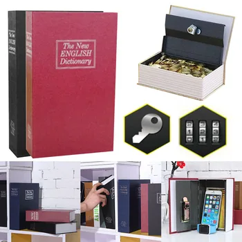 Secret Book Safe Box Simulation Book Design Storage Box with Lock Bedroom Home Use KQS8
Secret Book Safe Box Simulation Book Design Storage Box with Lock Bedroom Home Use KQS8