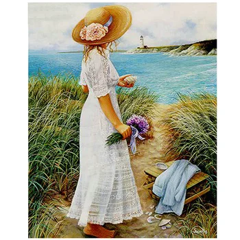 Diy 5d diamond painting cross stitch scenery sea Square Round Drill Mosaic rhinestones diamond embroidery girl decoration BY491
Diy 5d diamond painting cross stitch scenery sea Square Round Drill Mosaic rhinestones diamond embroidery girl decoration BY491