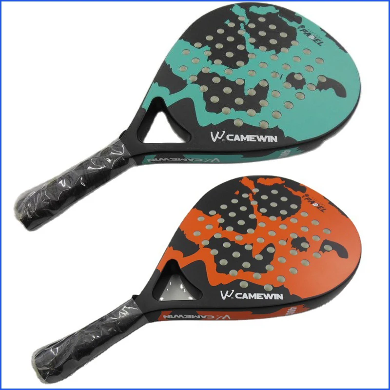 Adult Professional Full Carbon Beach Tennis Paddle Racket EVA Face Raqueta With Bag | Спорт и развлечения