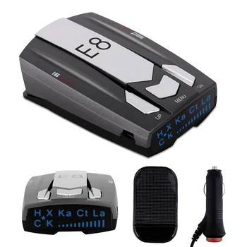 Radar Detector E8 Car Speed Laser Radar Detector With LED Display Voice Alert And Alarm System Radar Detector Kit
Radar Detector E8 Car Speed Laser Radar Detector With LED Display Voice Alert And Alarm System Radar Detector Kit