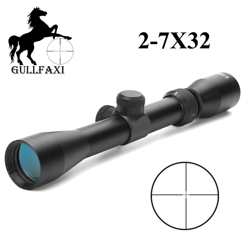 Gullfaxi Hunting Scope 2-7X32 Outdoor Telescopic Sight Long Eye Relief Scope Airsoft Rifle Collimator Sight Optical Sight
Gullfaxi Hunting Scope 2-7X32 Outdoor Telescopic Sight Long Eye Relief Scope Airsoft Rifle Collimator Sight Optical Sight