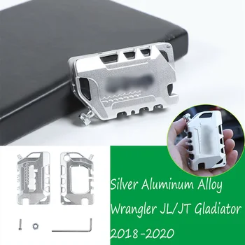 100% Brand New Silver Alloy Key Fob Cover Case Protector Shell For Jeep Gladiator JT/JL 2018+
100% Brand New Silver Alloy Key Fob Cover Case Protector Shell For Jeep Gladiator JT/JL 2018+