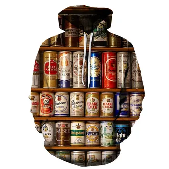 Come for a drink 3D printed beer hoodie sports casual fashion street pullover
Come for a drink 3D printed beer hoodie sports casual fashion street pullover