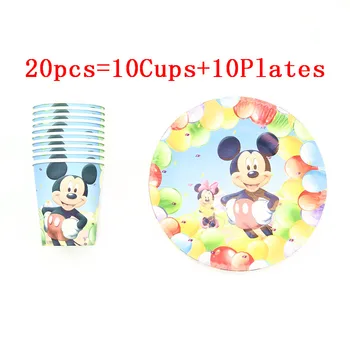 20/40pcs Mickey Mouse Theme Happy Birthday Party Decorations Kids Plates Cups Disposable Tableware Baby Shower Event Party Set
20/40pcs Mickey Mouse Theme Happy Birthday Party Decorations Kids Plates Cups Disposable Tableware Baby Shower Event Party Set