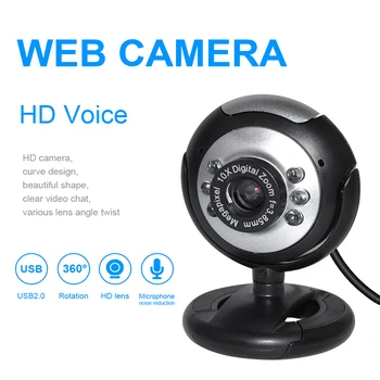 New USB 2.0 Web Camera HD Pixels For PC Laptop 360 degree Rotation Web Camera PC Webcam Video Calling Computer Camera
New USB 2.0 Web Camera HD Pixels For PC Laptop 360 degree Rotation Web Camera PC Webcam Video Calling Computer Camera