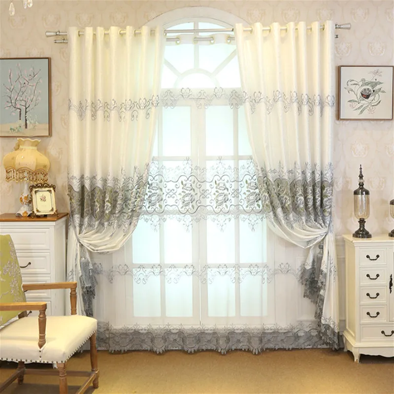 Grey Embroidered Voile Curtains for Living Room the Bedroom Sheer Curtains Tulle Window Curtains Fabric Drapes
Grey Embroidered Voile Curtains for Living Room the Bedroom Sheer Curtains Tulle Window Curtains Fabric Drapes