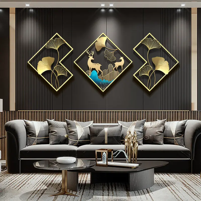 Nordic 3D Wrought iron Ginkgo Leaf Deer Wall Sticker Home Livingroom Sofa Background Wall Mural Art Decor Hotel Wall Accessories
Nordic 3D Wrought iron Ginkgo Leaf Deer Wall Sticker Home Livingroom Sofa Background Wall Mural Art Decor Hotel Wall Accessories
