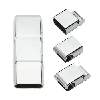 1PC Stainless Steel Silver Tone Inner Size 8*5mm/6*11mm Magnetic Clasps Jewelry Findings fit Leather Cord Bracelet Making
1PC Stainless Steel Silver Tone Inner Size 8*5mm/6*11mm Magnetic Clasps Jewelry Findings fit Leather Cord Bracelet Making
