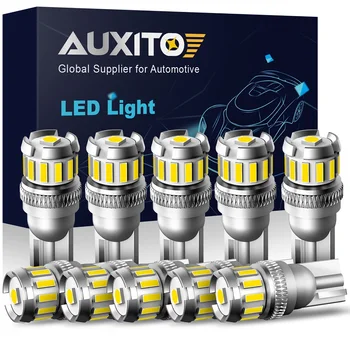 

10x T10 LED Canbus W5W Bulb No error Car Clearance Parking Light For Renault Megane 2 Clio Megane 3 Duster Seat Leon Ibiza 12v