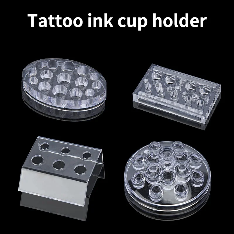 4 Types Acrylic Tattoo Ink Cup Stand Holder Permanent Makeup Microblading Pigment Tattoo Storage Caps
4 Types Acrylic Tattoo Ink Cup Stand Holder Permanent Makeup Microblading Pigment Tattoo Storage Caps