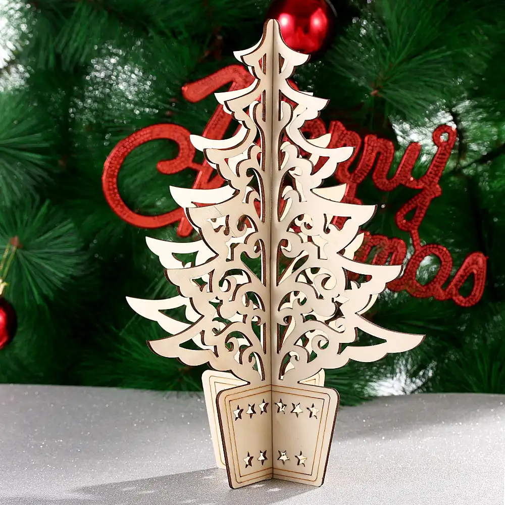 hanging ornaments wood diy crafts home table decorations party