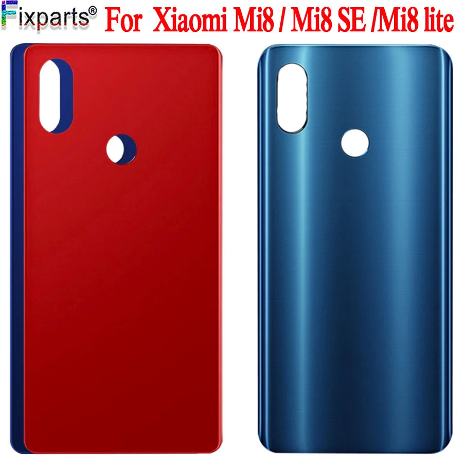 Новинка задняя крышка батарейного отсека для Xiaomi Mi 8 Задняя стеклянная панель Mi8