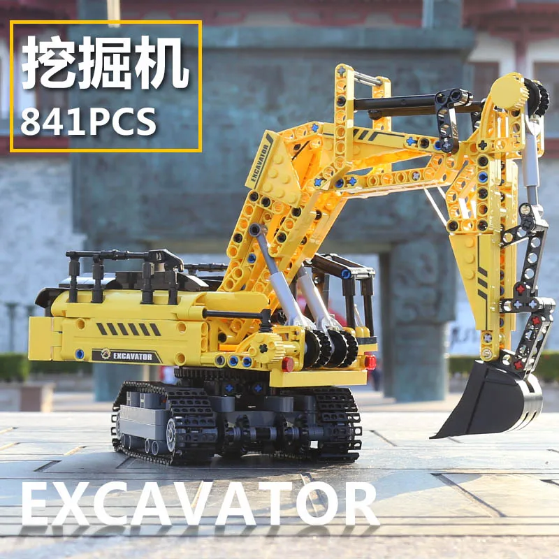 City Technic Series The Excavator Truck Compatible with Lego 8043 Excavator Set Building Blocks Bricks Toys for Boys
City Technic Series The Excavator Truck Compatible with Lego 8043 Excavator Set Building Blocks Bricks Toys for Boys