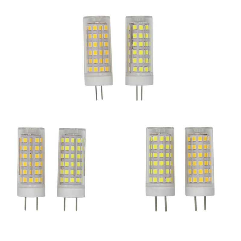 Высокое качество! G4 G8 GY6.35 SMD2835 7 Вт 9 10 AC110V AC220V затемнения светодиодный светильник