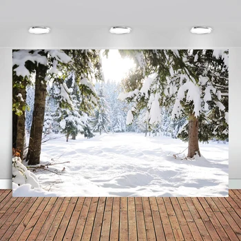Background Photography Winter Forest Snow Tree Christmas Backdrop Customized Photographic Backdrops for Photo Studio
Background Photography Winter Forest Snow Tree Christmas Backdrop Customized Photographic Backdrops for Photo Studio