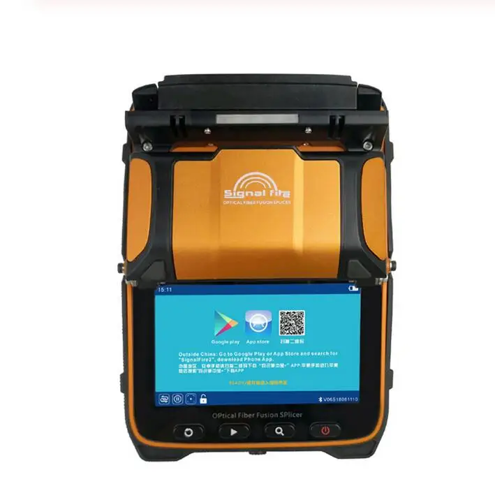 AI-9 Multi-language Intelligent FTTH Six Motors Arc Signal Fire Ai-9 Fiber Optic Fusion Splicer with OPM VFL
AI-9 Multi-language Intelligent FTTH Six Motors Arc Signal Fire Ai-9 Fiber Optic Fusion Splicer with OPM VFL