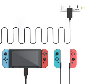 3 in 1 Nintend Switch NS Joy-con Controller Type-C Fast Charging Cable 1.8m Charger Line For Nintendo Switch Console Accessories
3 in 1 Nintend Switch NS Joy-con Controller Type-C Fast Charging Cable 1.8m Charger Line For Nintendo Switch Console Accessories